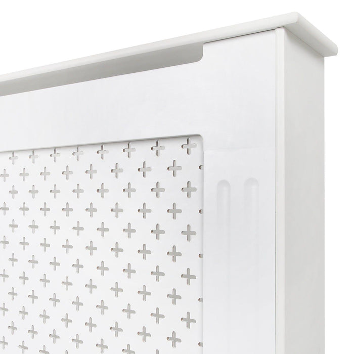 Outlet - Emma radiator cover - white - large - Laura James