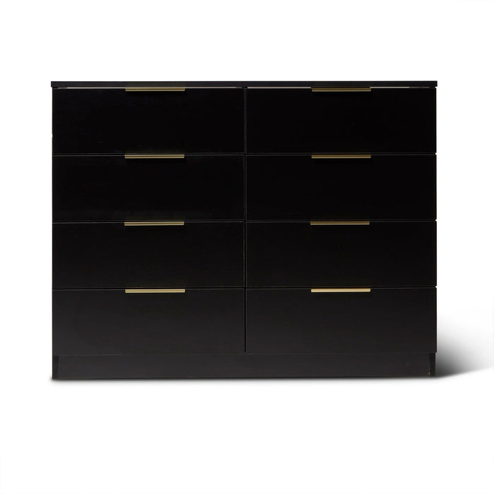 Essie Black 8 Chest of Drawers - Laura James