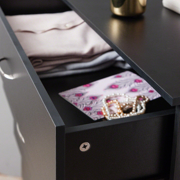 Chest of Drawers - Black - Laura James