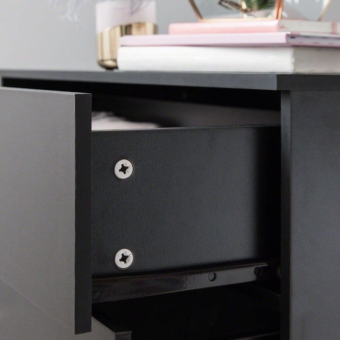 Chest of Drawers - Black - Laura James