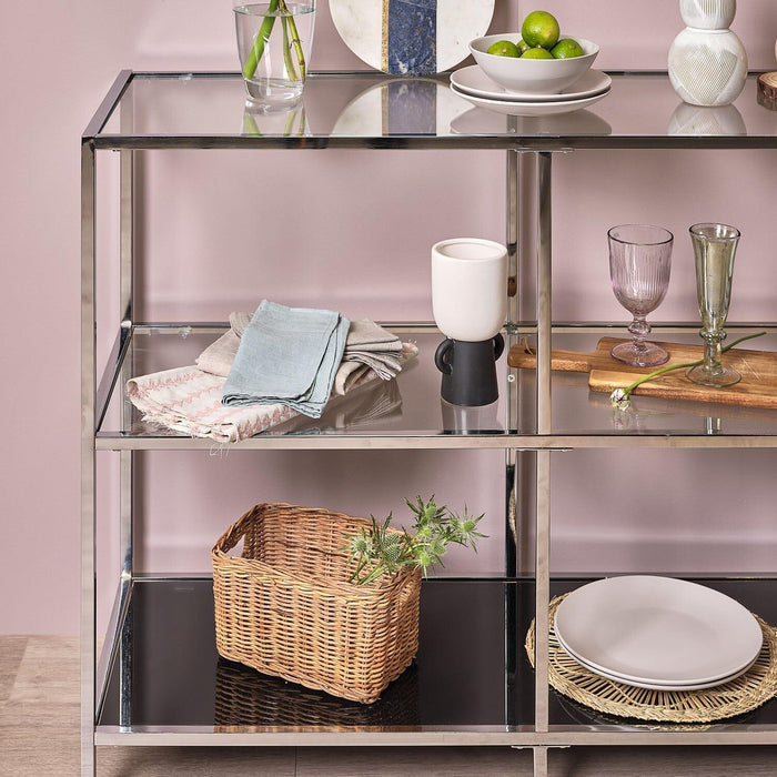 Outlet - Evelyn console table - chrome - Laura James