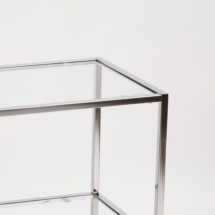 Outlet - Evelyn console table - chrome - Laura James