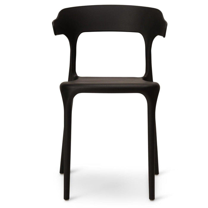 Outlet - Finn Dining Chairs - Set of 6 - Black