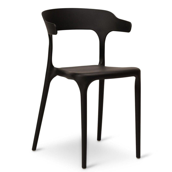 Outlet - Finn Dining Chairs - Set of 6 - Black