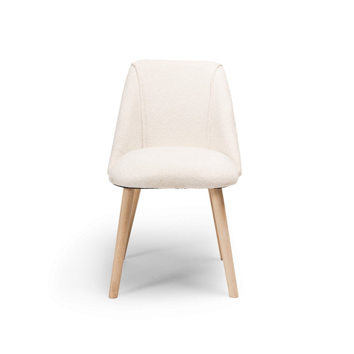 Freya Boucle Set of 2 Dining Chairs