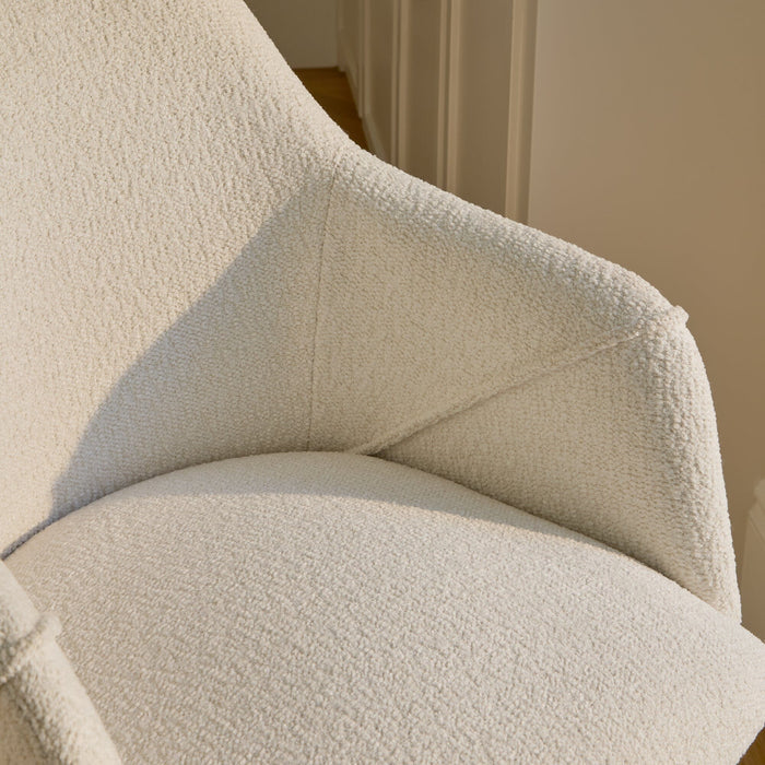 Freya Boucle Office Chair - Laura James