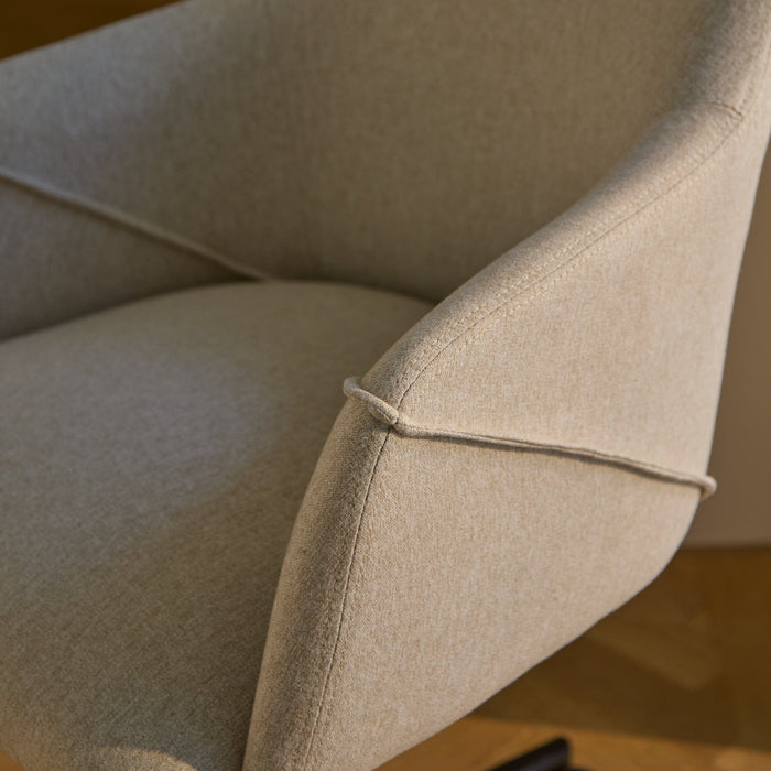 Freya Sand Office Chair - Laura James