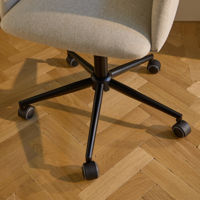 Freya Sand Office Chair - Laura James