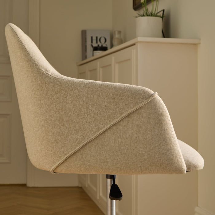 Freya Sand Office Chair - Laura James