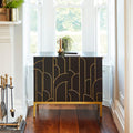 Gatsby 2 Door Sideboard – Noir Black - Laura James
