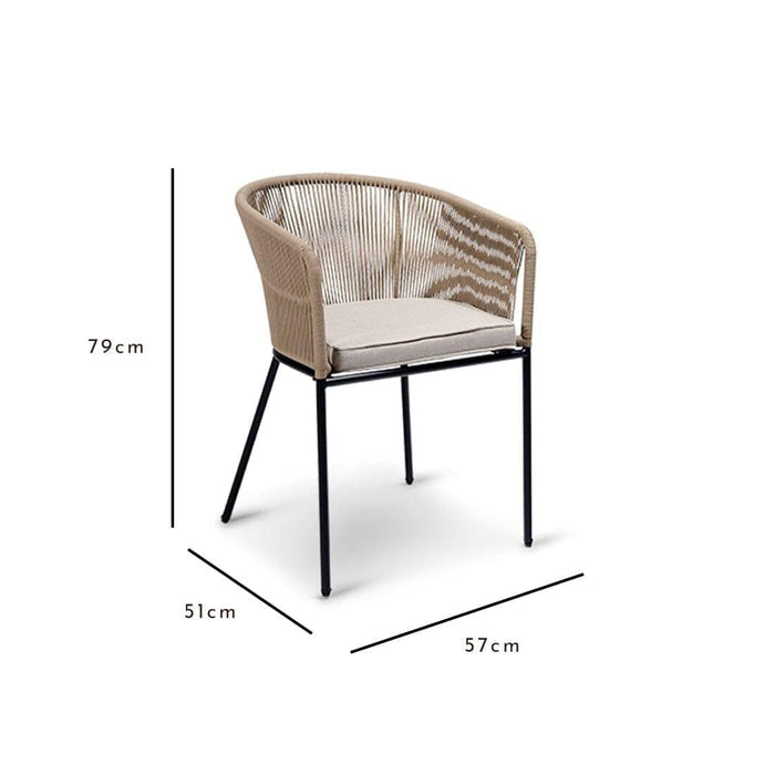 Natural Rope Garden Chair