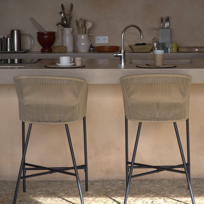 Hali Bar Stools Natural by Laura James