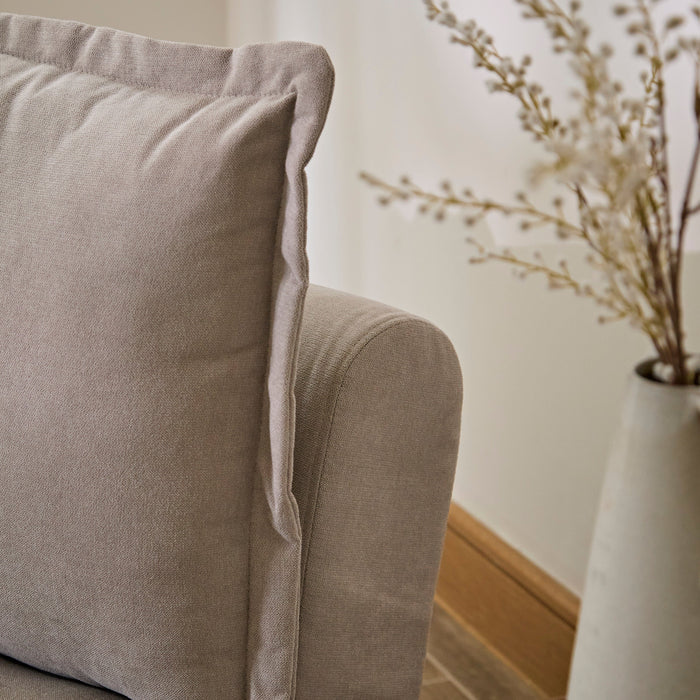 Harlow 2 Seater Double Sofa Bed - Soft Beige - Laura James