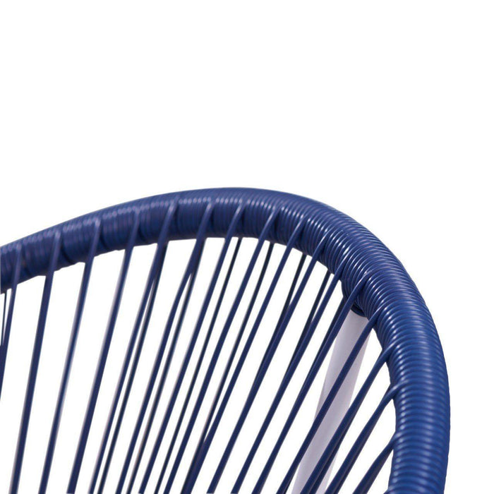 Hebe String Bistro Set - Navy Blue - Laura James