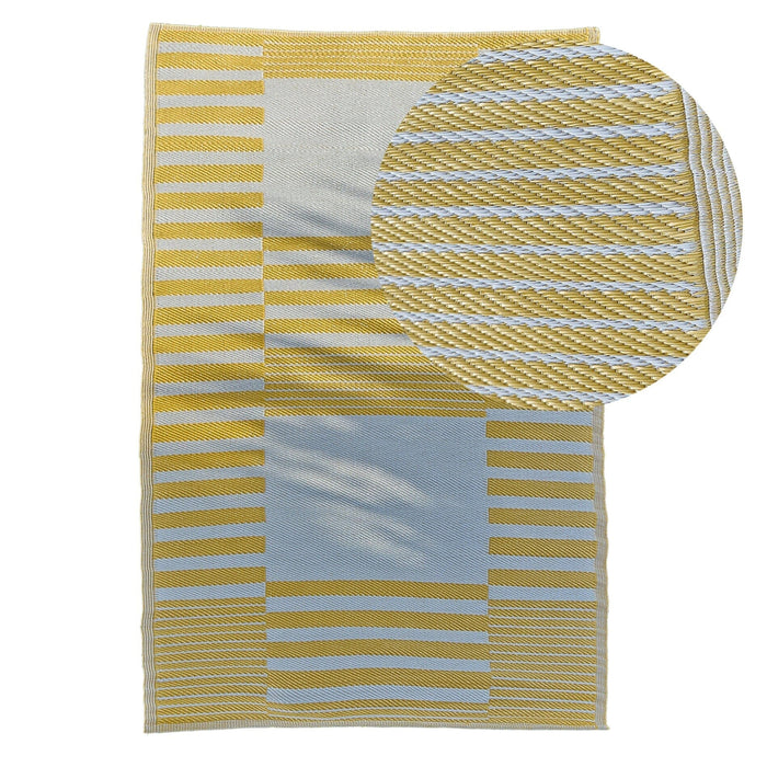 Outlet - Hemsby 160 x 230cm Garden Rug - Yellow