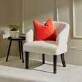 Henriette Occasional Cream Accent Chair - Laura James