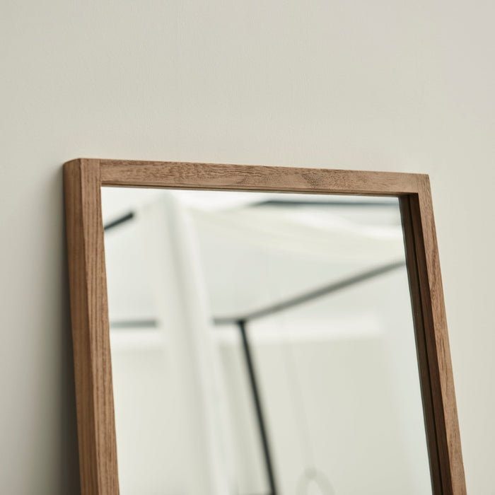 Hensall 140x40cm Wooden Mirror - Natural - Laura James