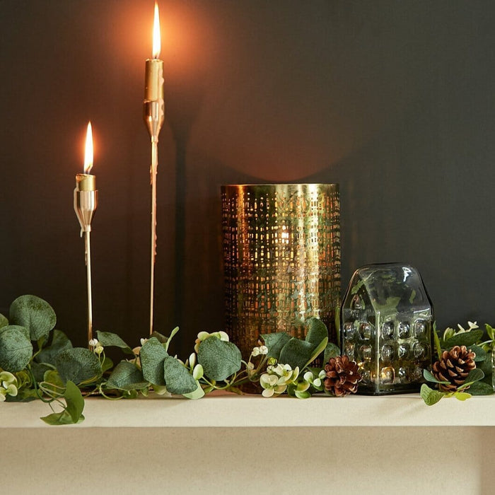 Outlet - Herriard 14.5cm Metal Lantern - Gold