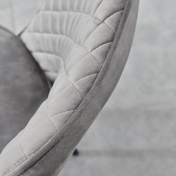 Metis dining chair - dark grey - Laura James