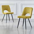 Metis dining chair - ochre - Laura James
