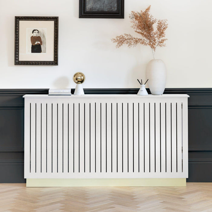 Iliana Large Radiator Cover - Snow White - Laura James