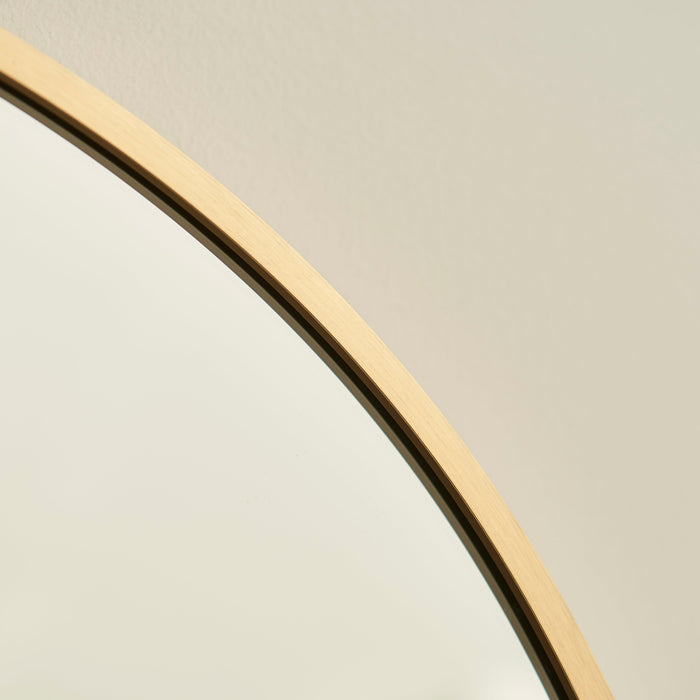 Ingham 170x50cm Full Length Arch Mirror  - Gold - Laura James