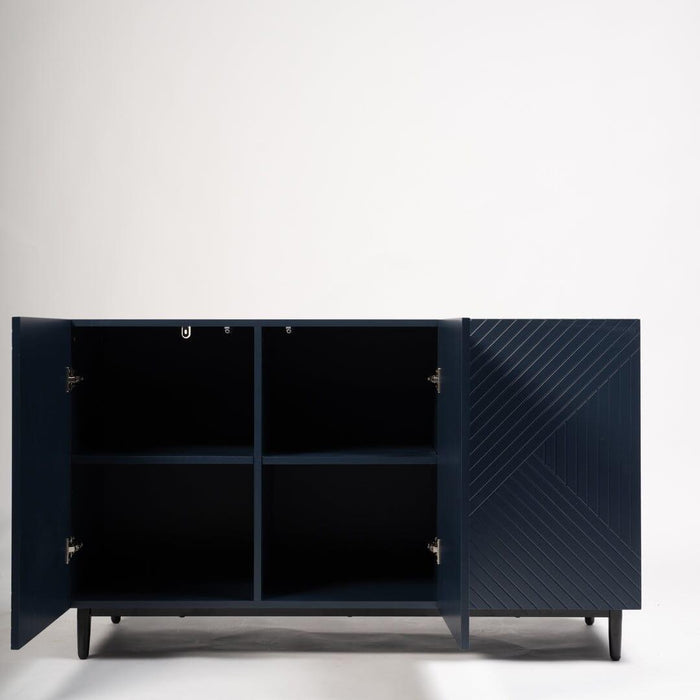 Jack sideboard - geometric - blue - Laura James