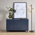Jack sideboard - geometric - blue - Laura James