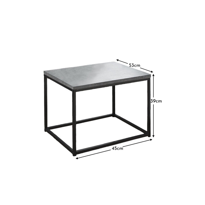 jay-coffee-table-and-side-table-set-concrete-effect-and-black-laura-james-3 - Laura James