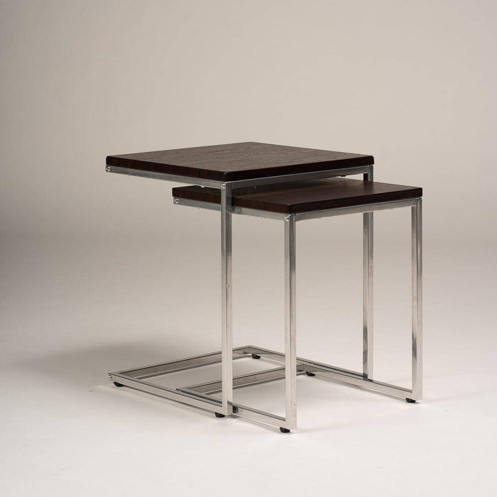 Jay Walnut Side Table - Laura James