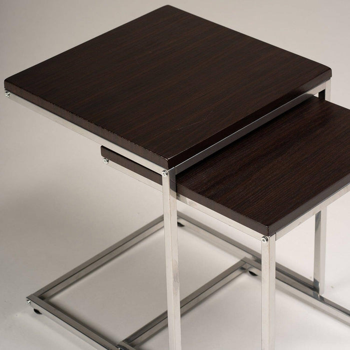 Jay Walnut Side Table - Laura James