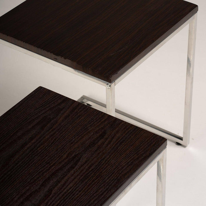 Jay Walnut Side Table - Laura James