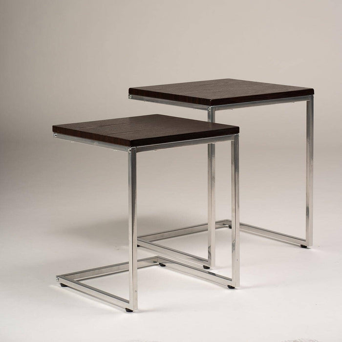 Jay Walnut Side Table - Laura James