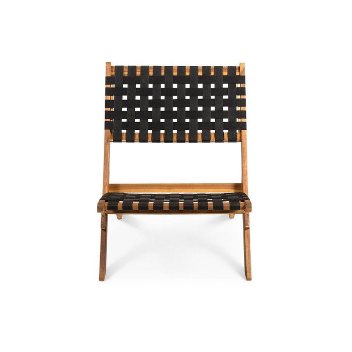 Kai Black Folding Beach Chair
