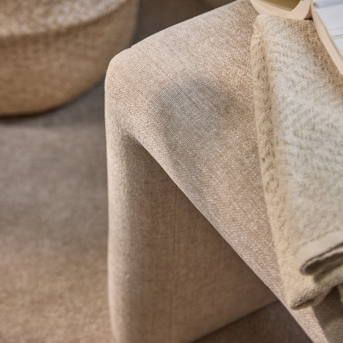 Kamiko Dining Stool - Mink Taupe - Laura James