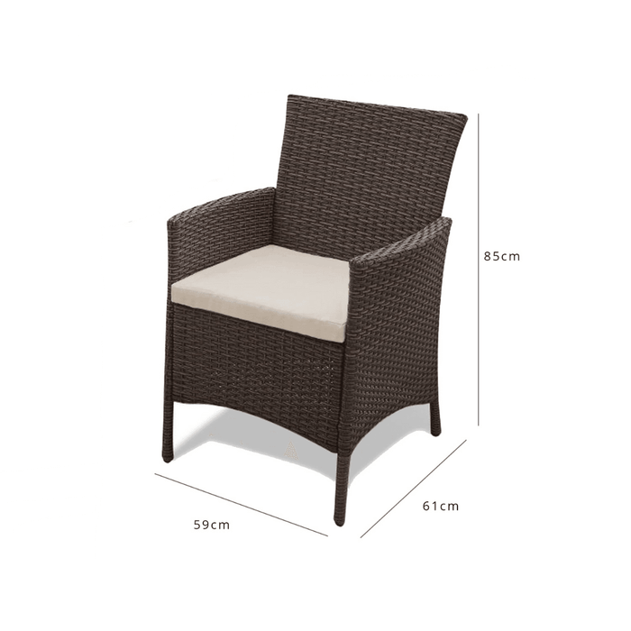 OUTLET-Kemble/ Marston Chairs - Brown x2 - Laura james