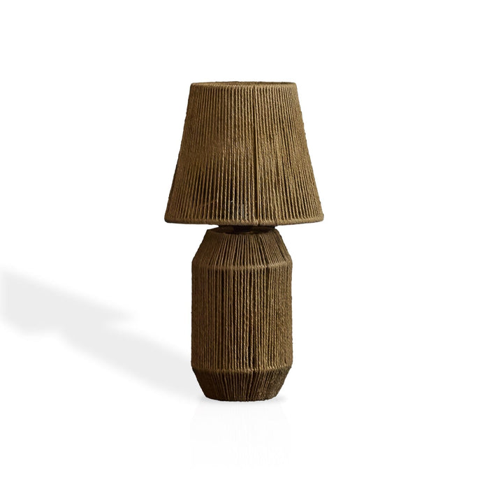 Konduru Small Natural Jute Table Light - Laura James