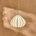 Lahsun 36cm Fabric Pendant Light - Natural - Laura James