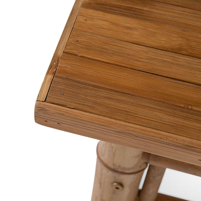 Outlet- Lila Bamboo Coffee Table 70cm - Laura James