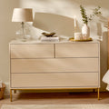 Luella 120cm 4 Chest of Drawers - Driftwood - Laura James