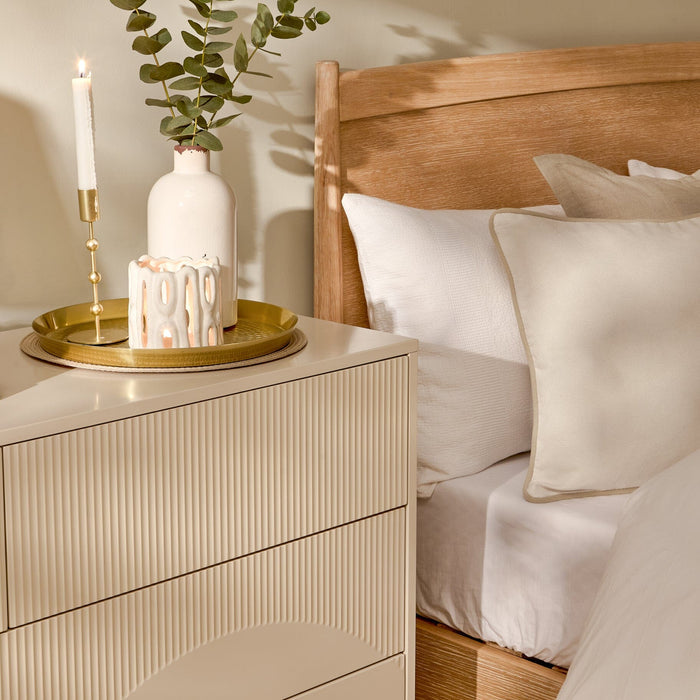 Luella 120cm 4 Chest of Drawers - Driftwood - Laura James