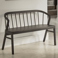 Mabel 3 Seater Bench - Black Oak - Laura James