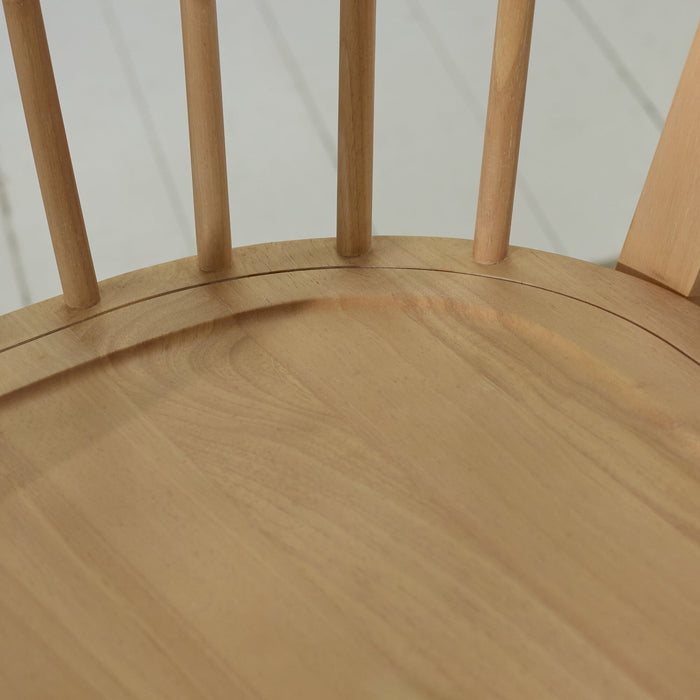 Mabel Whitewash Oak Dining Chairs - Set of 2 - Laura James