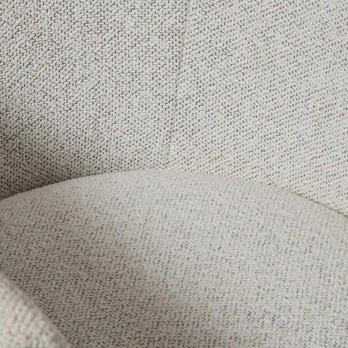 Magnus dining chair - dove grey with pale oak legs - Laura James