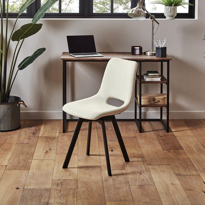 Margot office chair – cream and black - Laura James