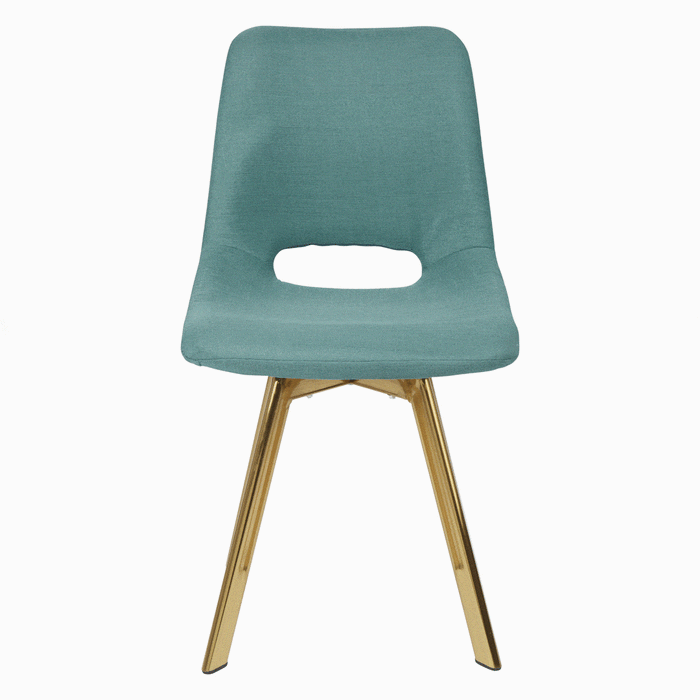 Green Swivel Chair - Laura James
