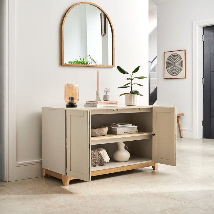 Morgan 2 Door Sideboard - Taupe - Laura James