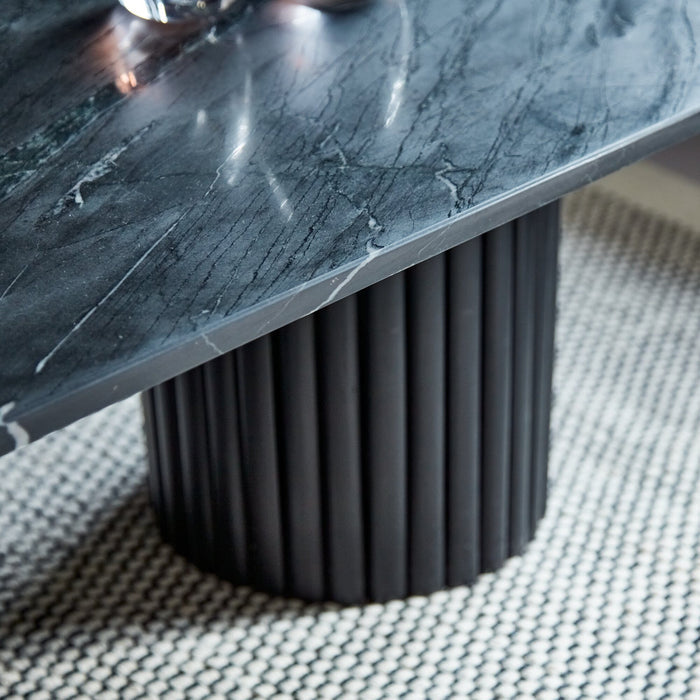 Outlet - Myla Black Marble Coffee Table
