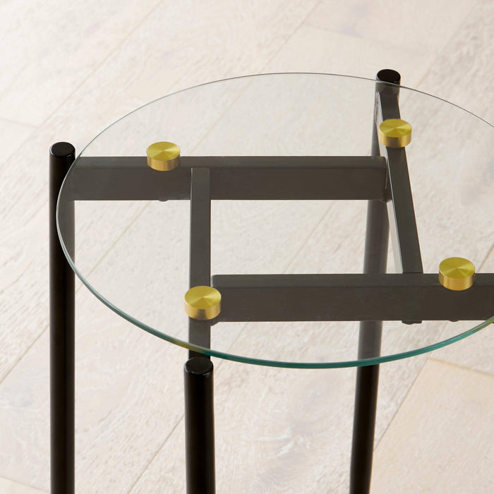 OUTLET - Oscar Small Black Side Table