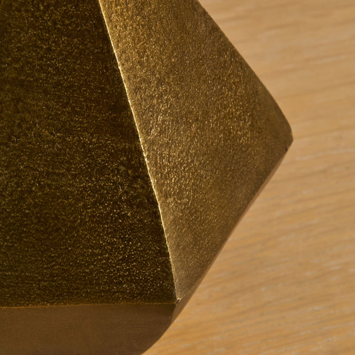 Outlet - Overton 16.5cm Metal Ornament - Gold